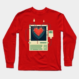 Debugging my heart Long Sleeve T-Shirt